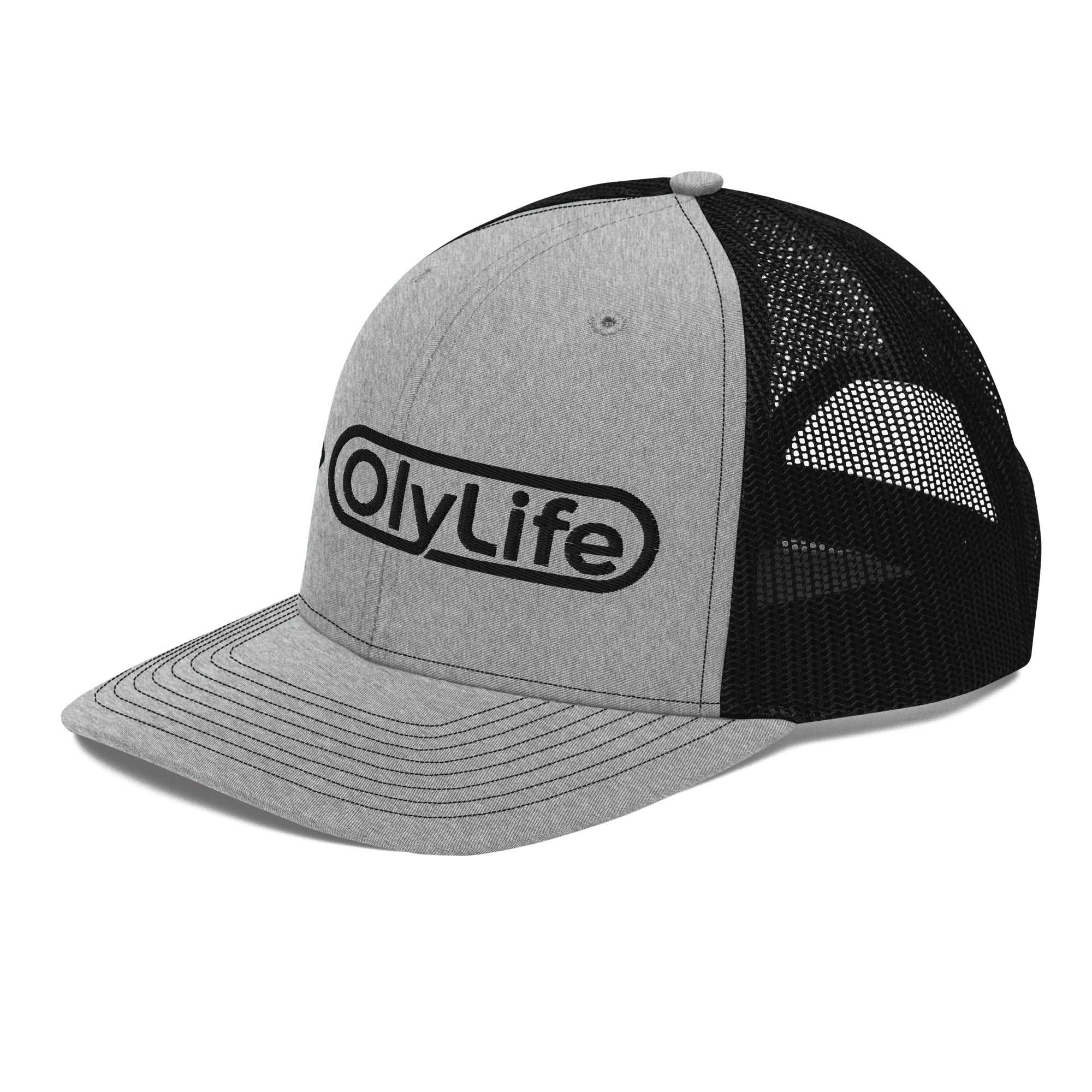 OlyLife Richardson 112 Trucker Cap (Black OlyLife Logo) - Image 26
