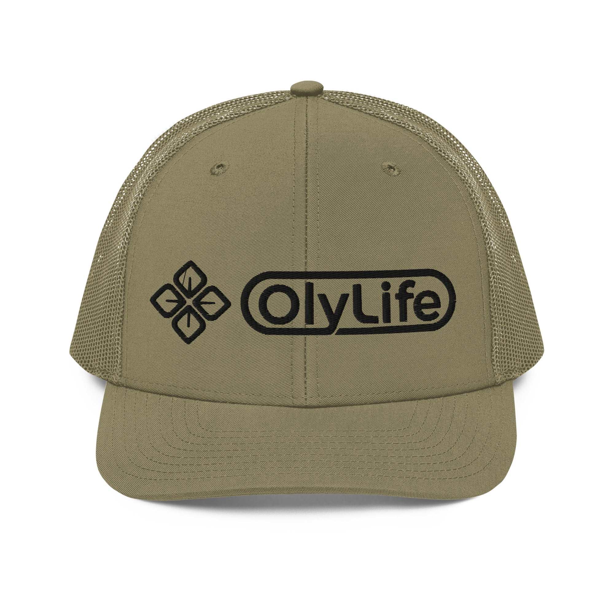 OlyLife Richardson 112 Trucker Cap (Black OlyLife Logo) - Image 3