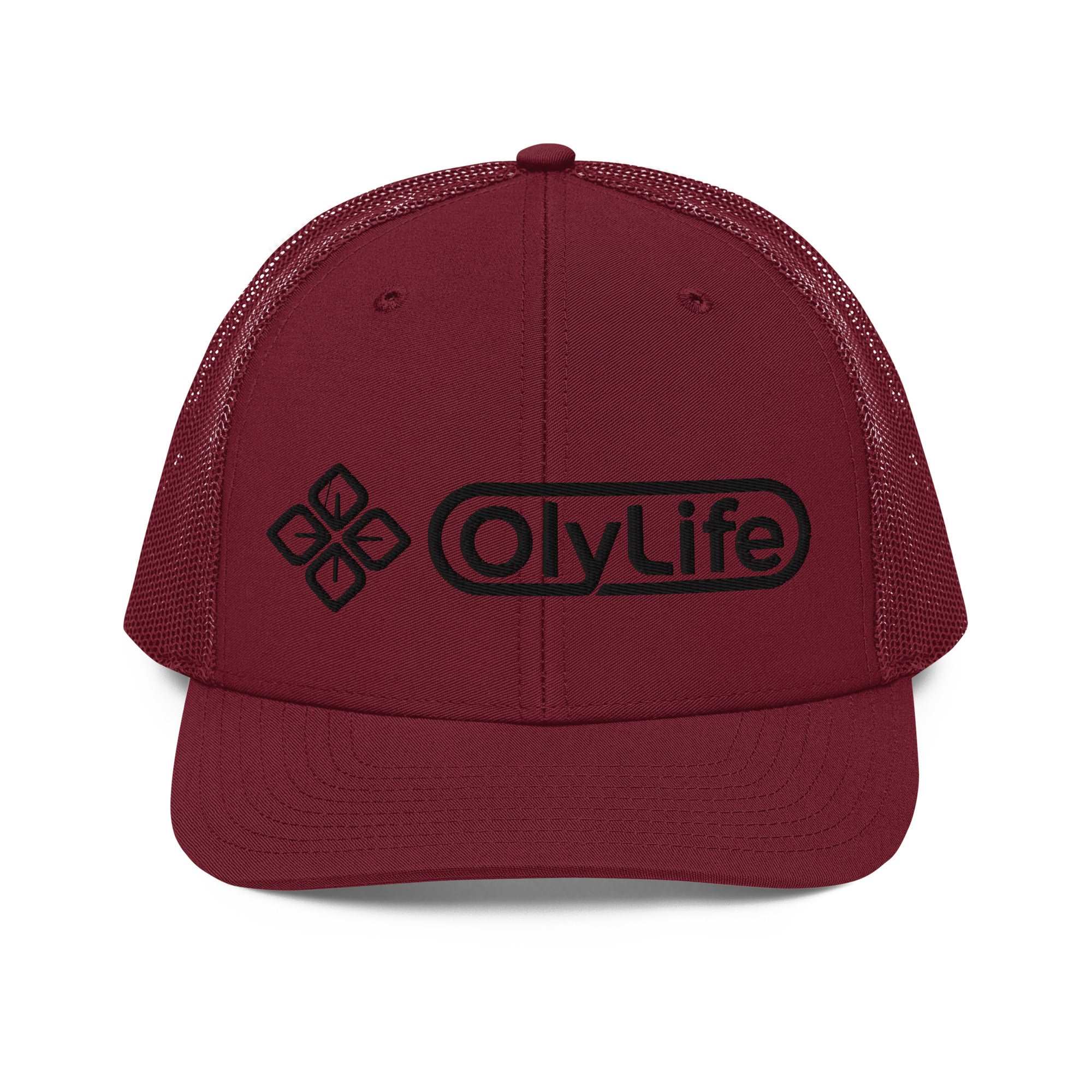 OlyLife Richardson 112 Trucker Cap (Black OlyLife Logo) - Image 4