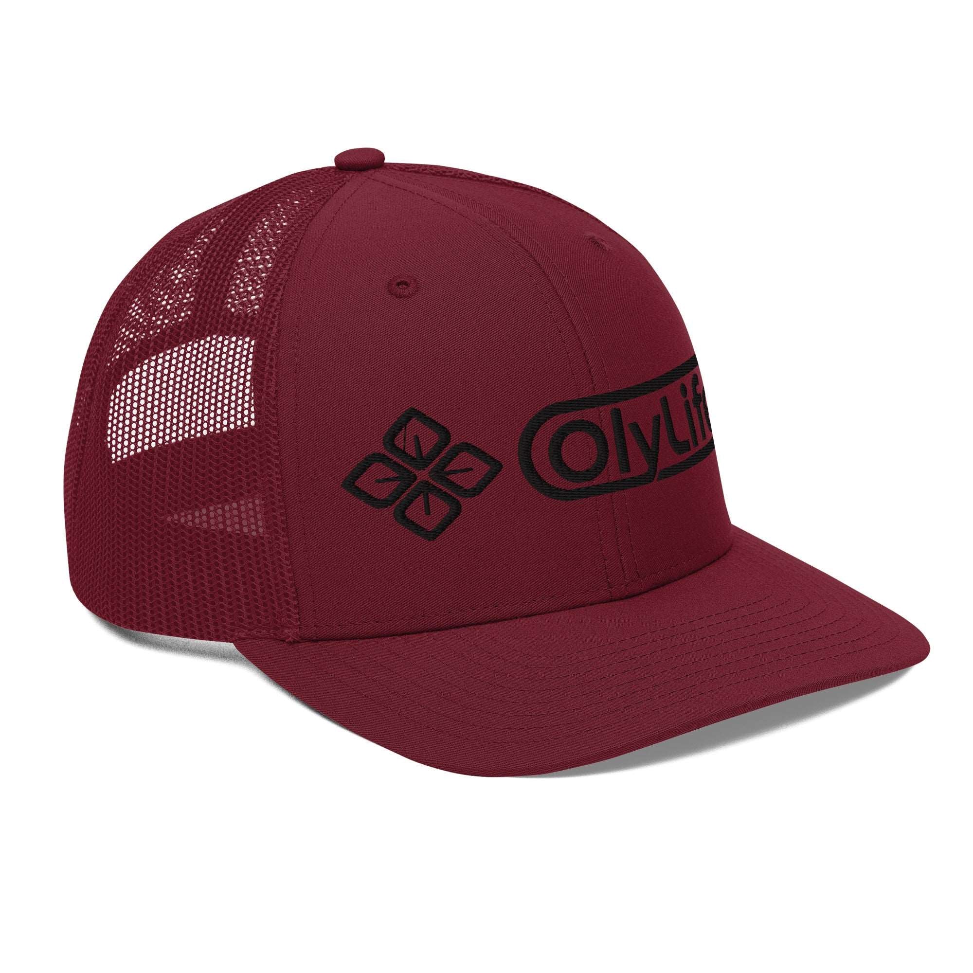 OlyLife Richardson 112 Trucker Cap (Black OlyLife Logo) - Image 7