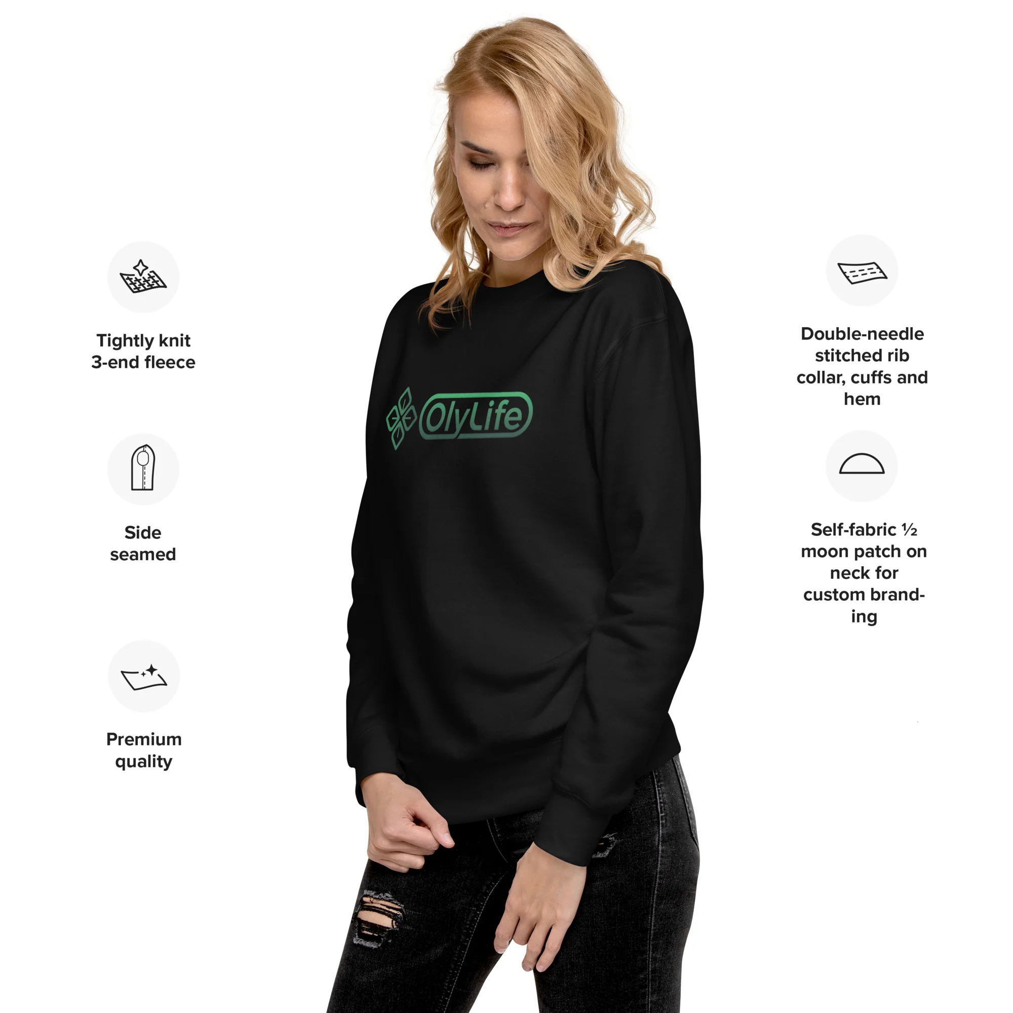 OlyLife Unisex Premium Sweatshirt - Image 3